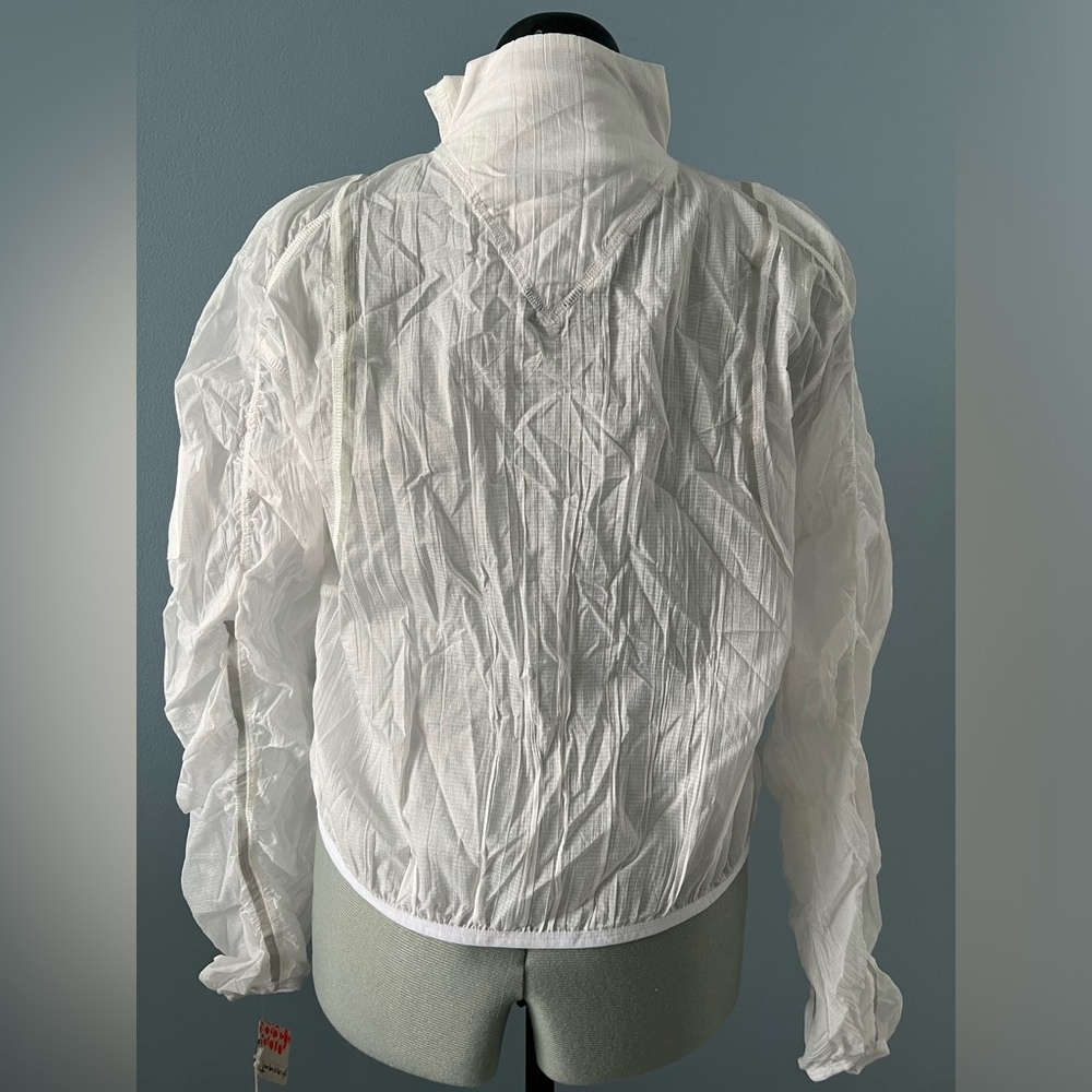 FP Movement Packable Windbreaker Jacket White XS … - image 2